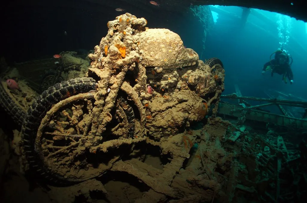 Motos_thistlegorm Es seguro el buceo para principiantes